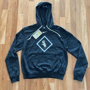 Nike Women's Chicago White Sox Black Vintage Diamond Icon Hoodie Small S NWT